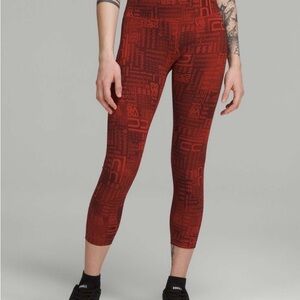 Lululemon Wunder Train HR Crop Leggings Size 6